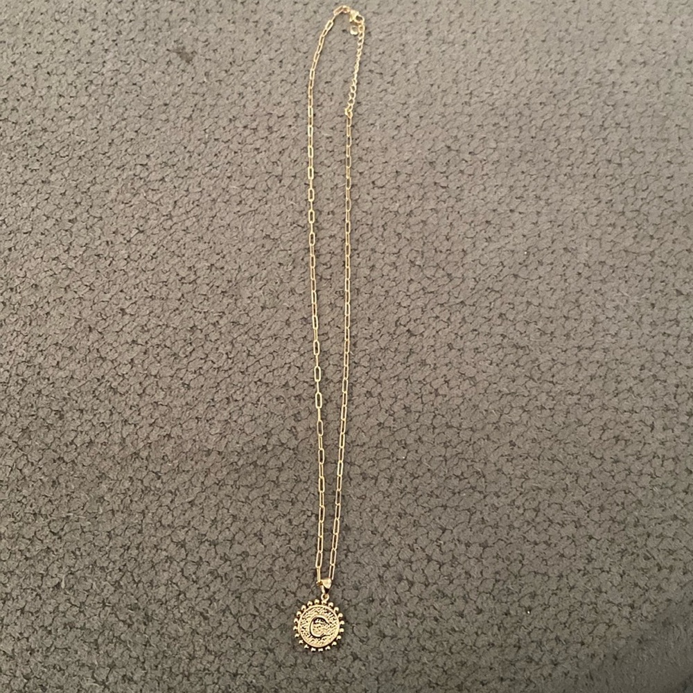 Gold necklace